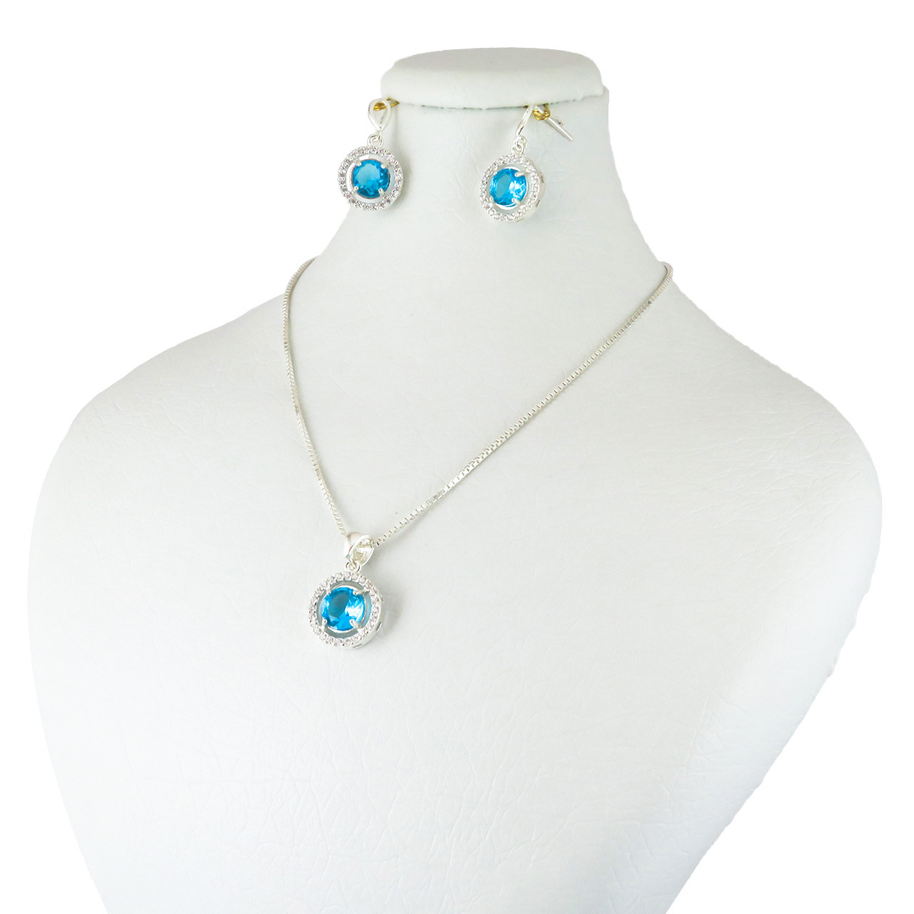 نیم ست نقره زنانه مدل AV180-S7 C1