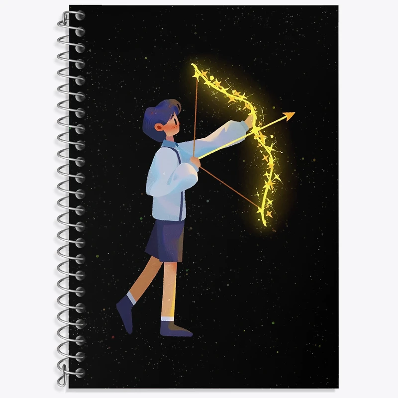 دفتر زبان 50 برگ خندالو مدل دو خط طرح دخترانه کد N3073