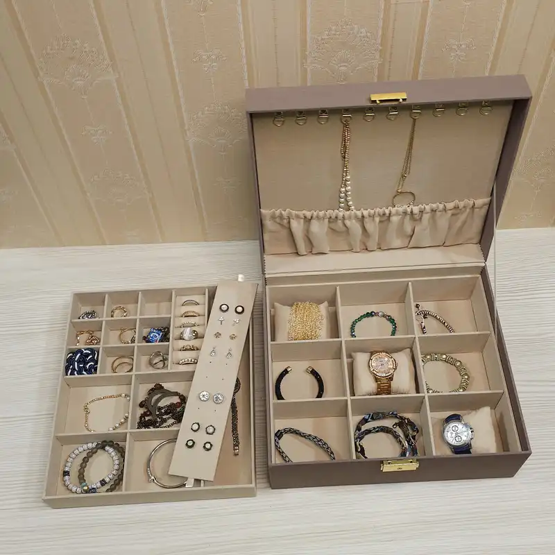 جعبه جواهرات مدل CLASIC دو طبقه