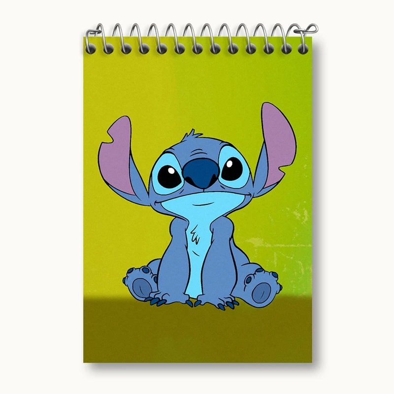 دفتر یادداشت 50 برگ خندالو مدل استیچ (Stitch) کد 37179