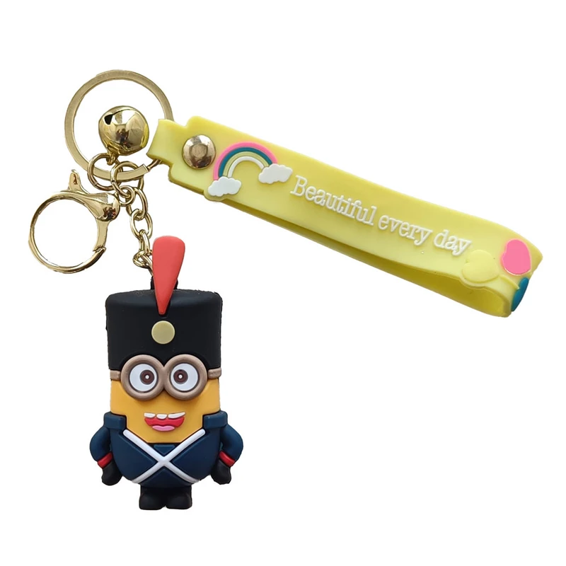 جاکلیدی مدل سیلیکونی طرح مینیون سرباز کد 04