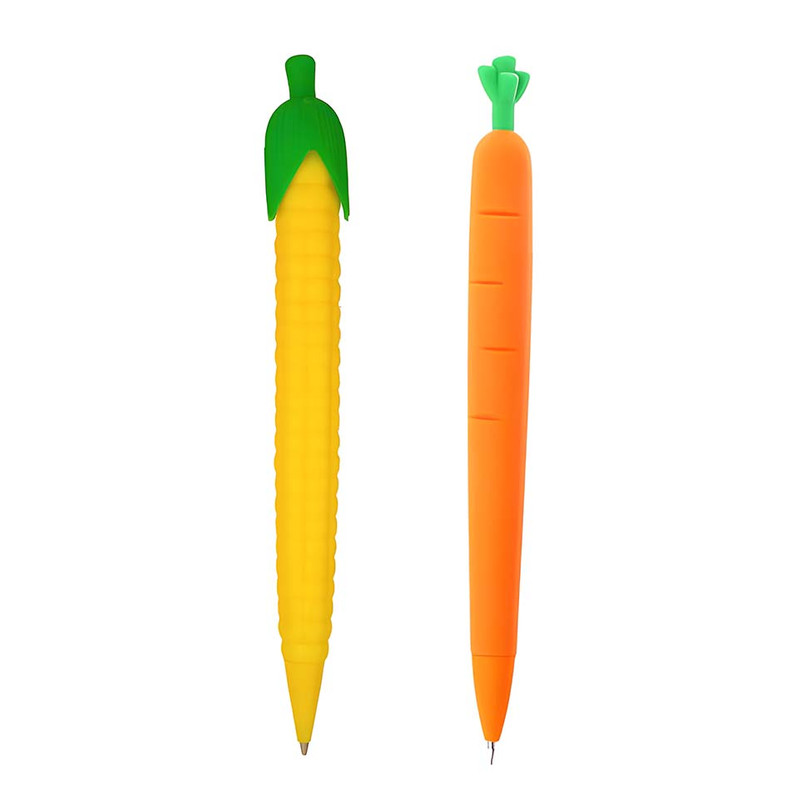 مداد نوکی 0.5 میلی متری مدل هویج و ذرت مجموعه 2 عددی