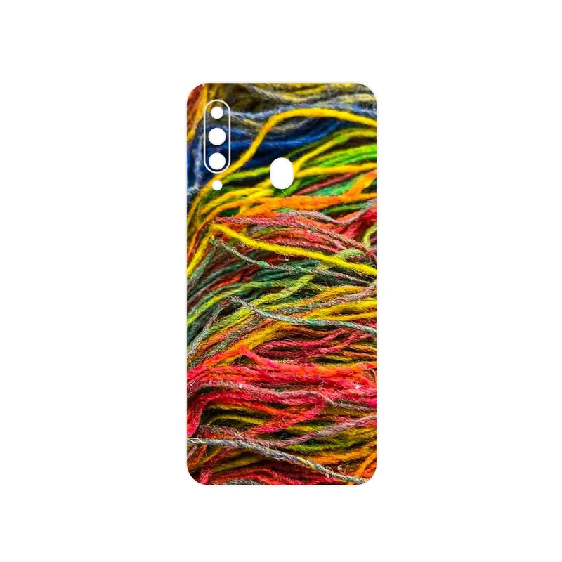 برچسب پوششی ماهوت مدل Fabric Texture 9 مناسب برای گوشی موبایل سامسونگ Galaxy A60