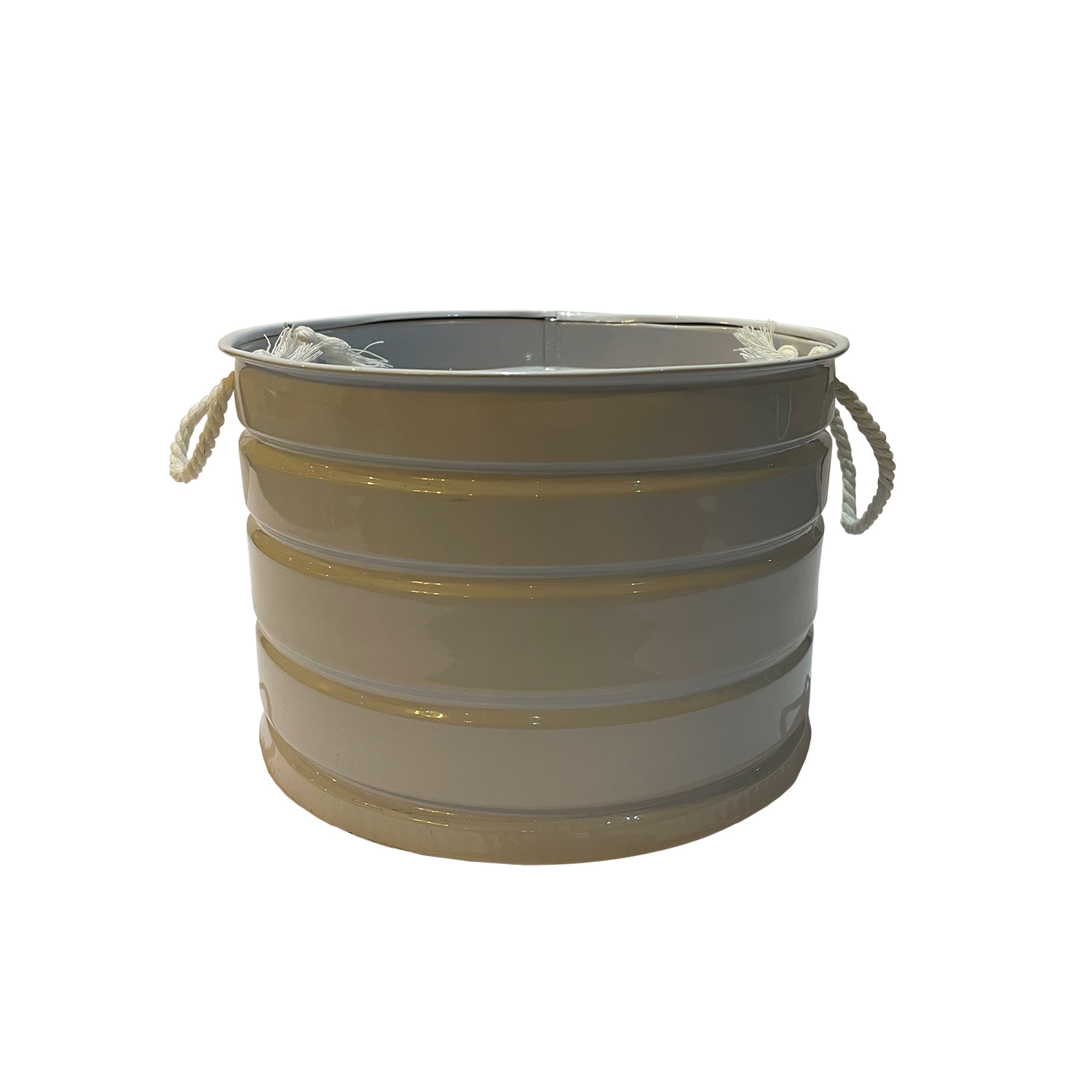 گلدان دکوری مدل لاوین سطلی کد S-13