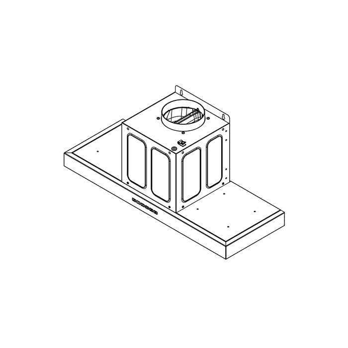هود مخفی کن مدل آرتیما 14 سایز 80