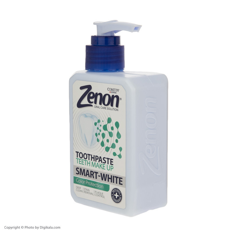 خمیر دندان کامان مدل Samrt-White حجم 230 میلی لیتر مجموعه 2 عددی