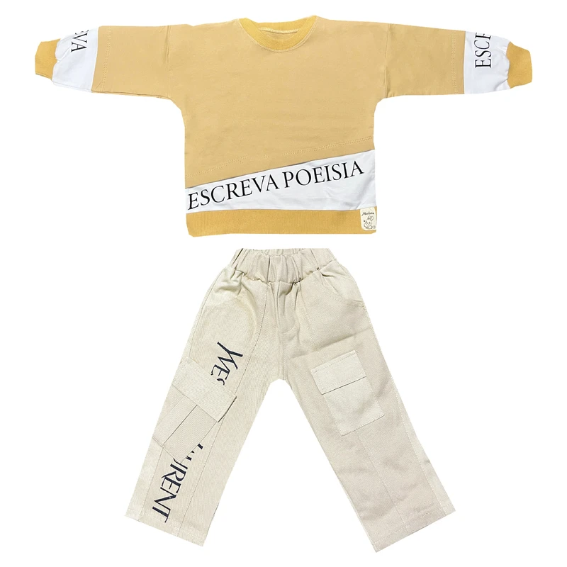 ست سویشرت و شلوار پسرانه مدل AP1AP3