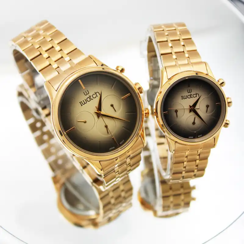 ساعت مچی عقربه ای زنانه و مردانه مدل 190158j