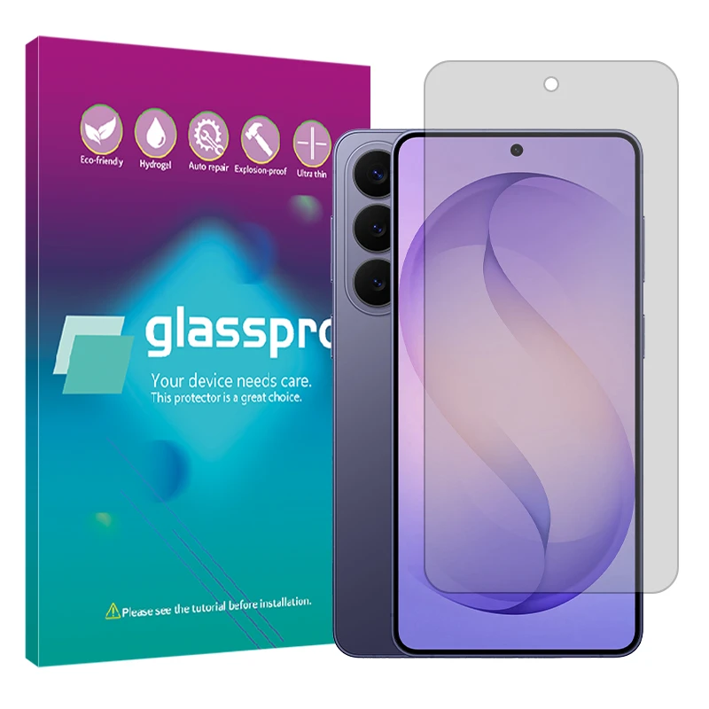 محافظ صفحه نمایش شفاف گلس پرو مدل هیدروژلی مناسب برای گوشی موبایل سامسونگ Galaxy S26 Plus