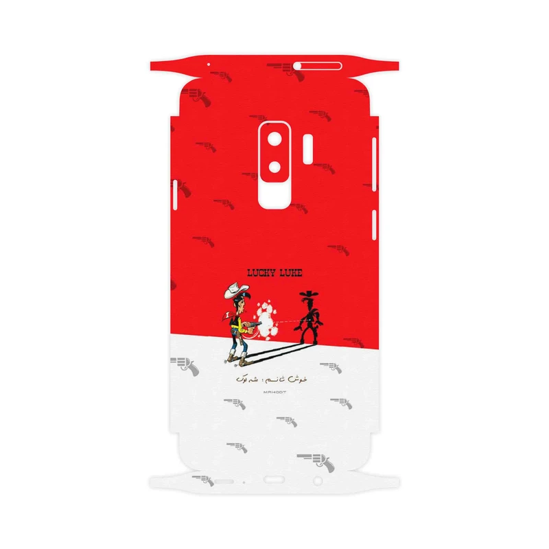 برچسب پوششی ماهوت مدل Lucky Luke-FullSkin مناسب برای گوشی موبایل سامسونگ Galaxy S9 Plus