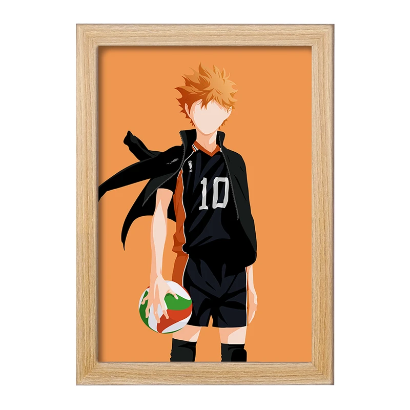 تابلو خندالو مدل هیناتا شویو انیمه هایکیو Haikyu  کد 17780