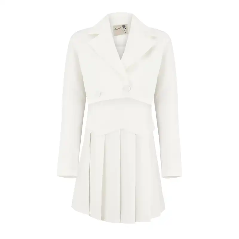 ست کت و سارافون زنانه السانا مدل ونوس کد 171335