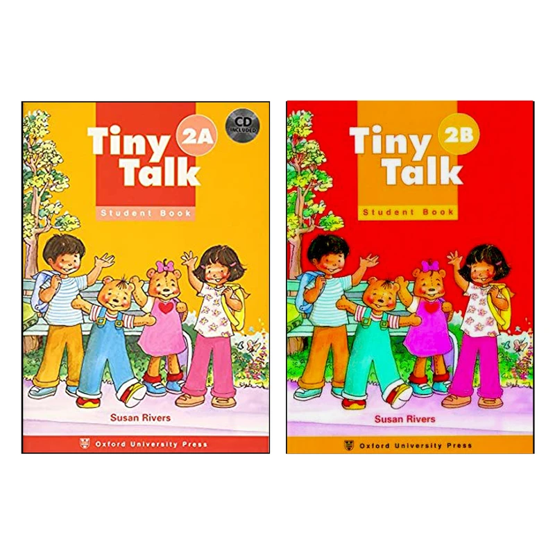 کتاب Tiny Talk 2 اثر Susan Rivers انتشارات هدف نوین 2 جلدی