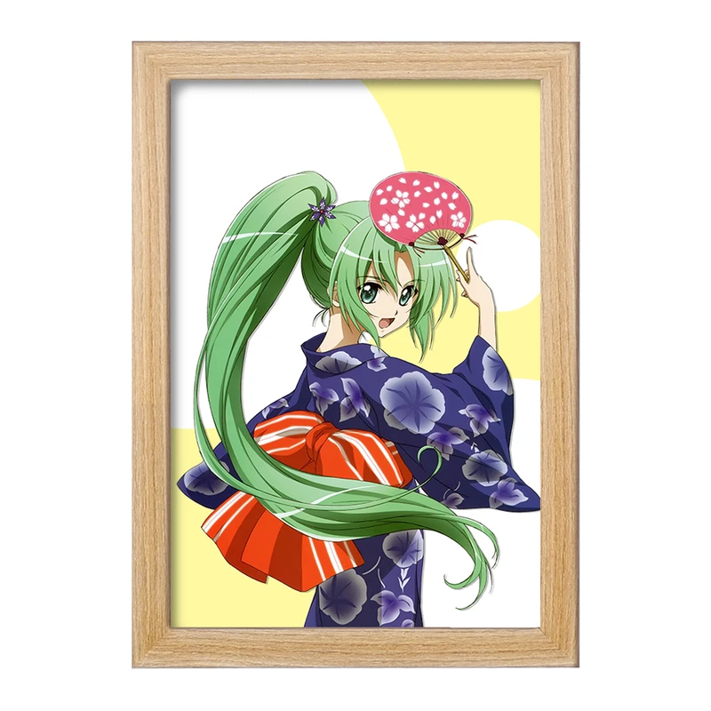 تابلو خندالو مدل میون سونوزاکی انیمه هیگوراشی وقتی اشک می ریزد  کد 18156