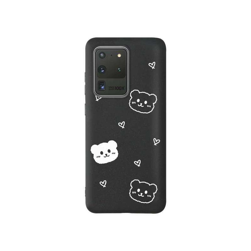 کاور قاب گارد طرح خرس کیوت کد f8121 مناسب برای گوشی موبایل سامسونگ Galaxy S20 Ultra