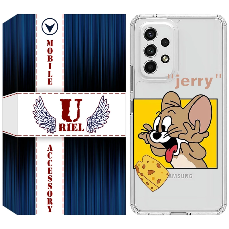 کاور یوریل مدل Clear کد 11 طرح جری مناسب برای گوشی موبایل سامسونگ Galaxy A33