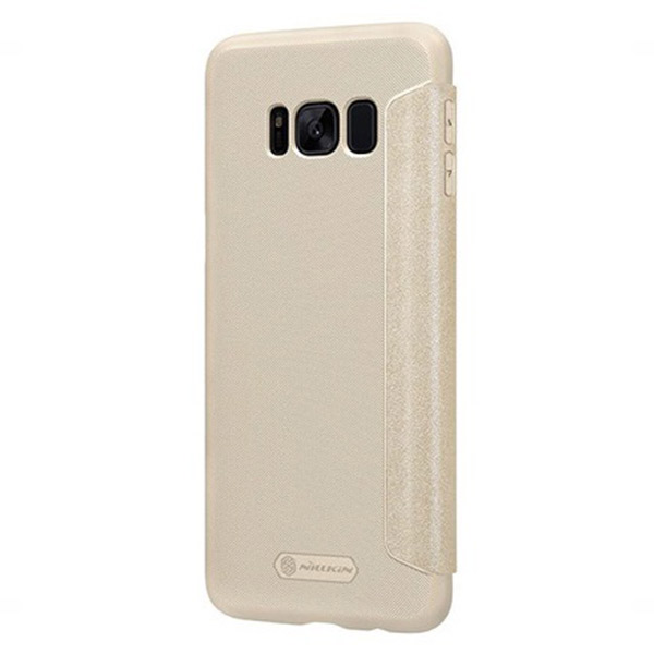 کیف کلاسوری نیلکین مدل Leather Sparkle مناسب برای گوشی موبایل سامسونگ Galaxy S8