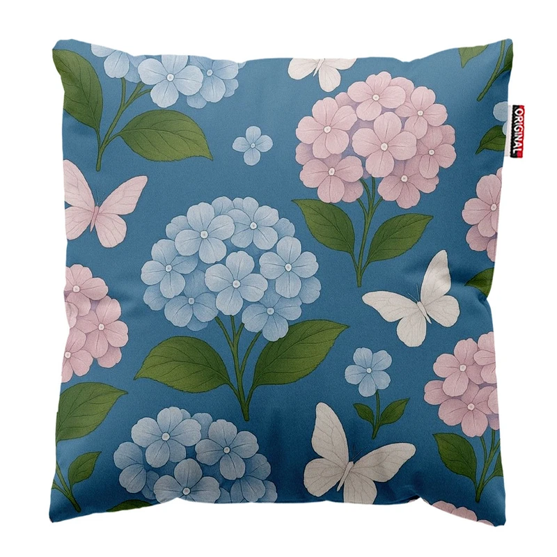 کوسن پاد آفرین طرح گل کد 5241 سایز 30*30 سانتی متر