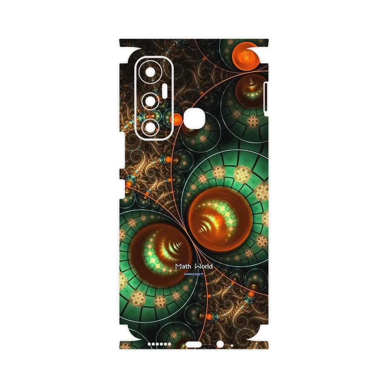 برچسب پوششی ماهوت مدل Mathematical Geometric Shape 3-FullSkin مناسب برای گوشی موبایل اینفینیکس Hot 11