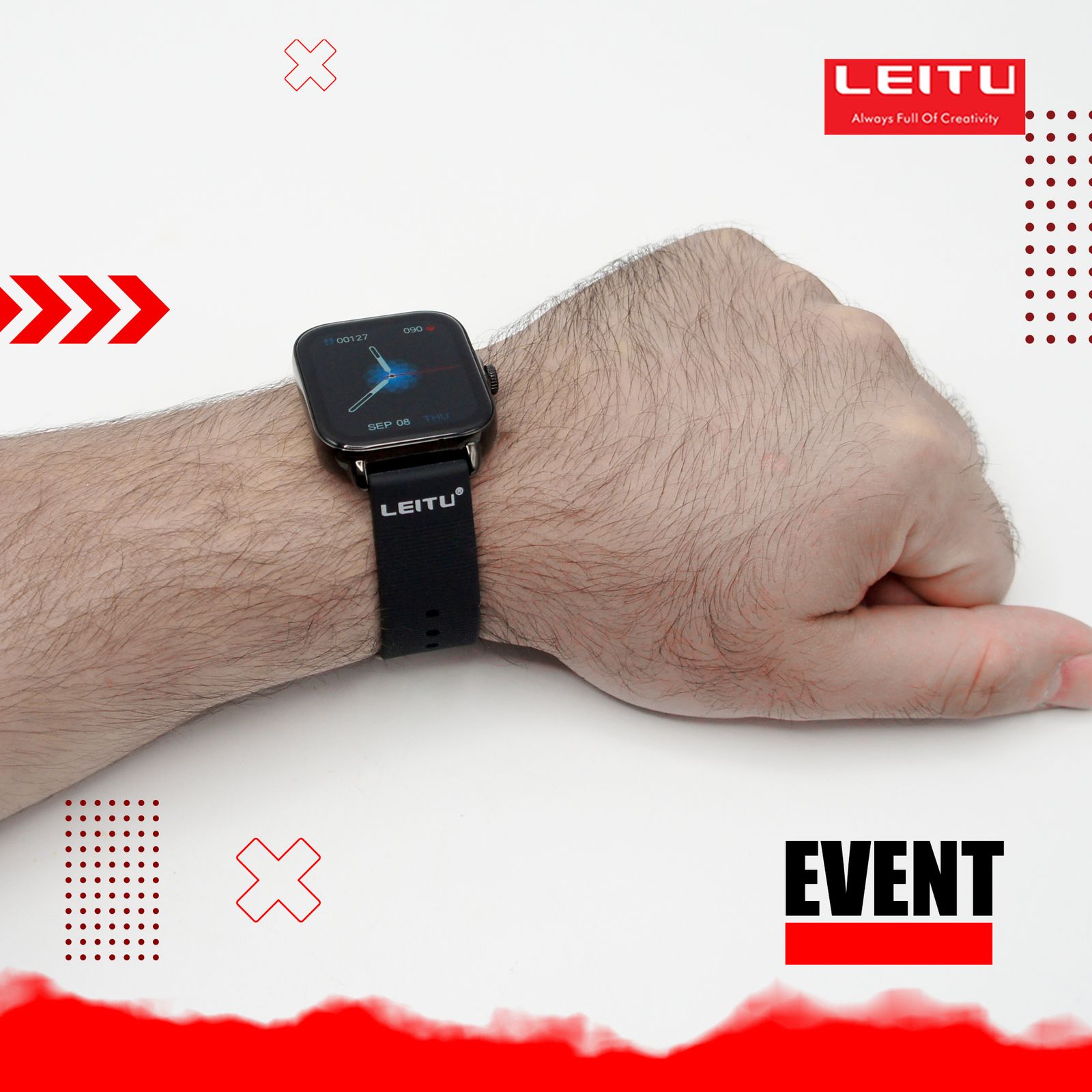 ساعت هوشمند لیتو مدل EVENT -  - 7