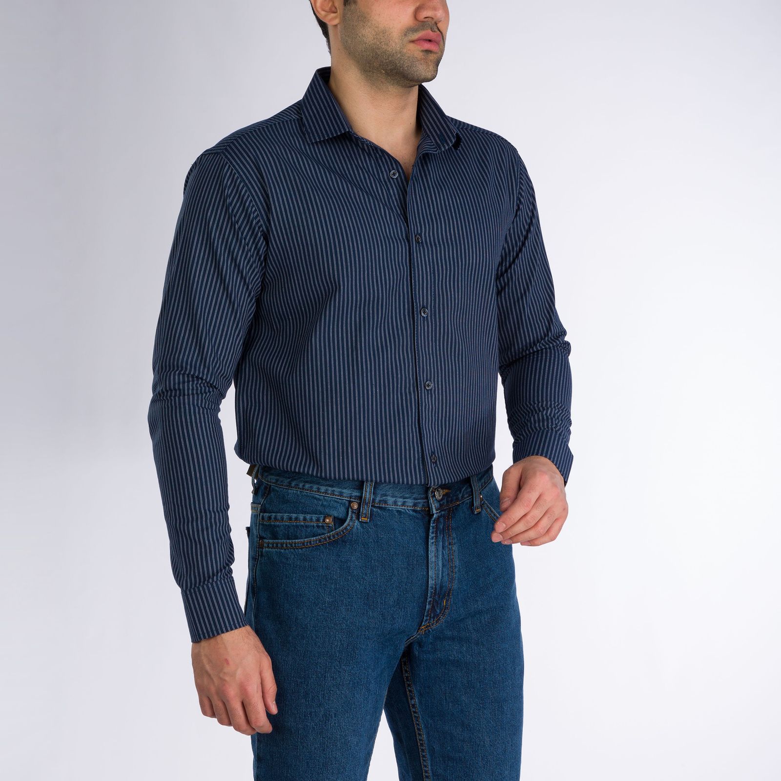 پیراهن آستین بلند مردانه باینت مدل 2261715-59 -  - 9
