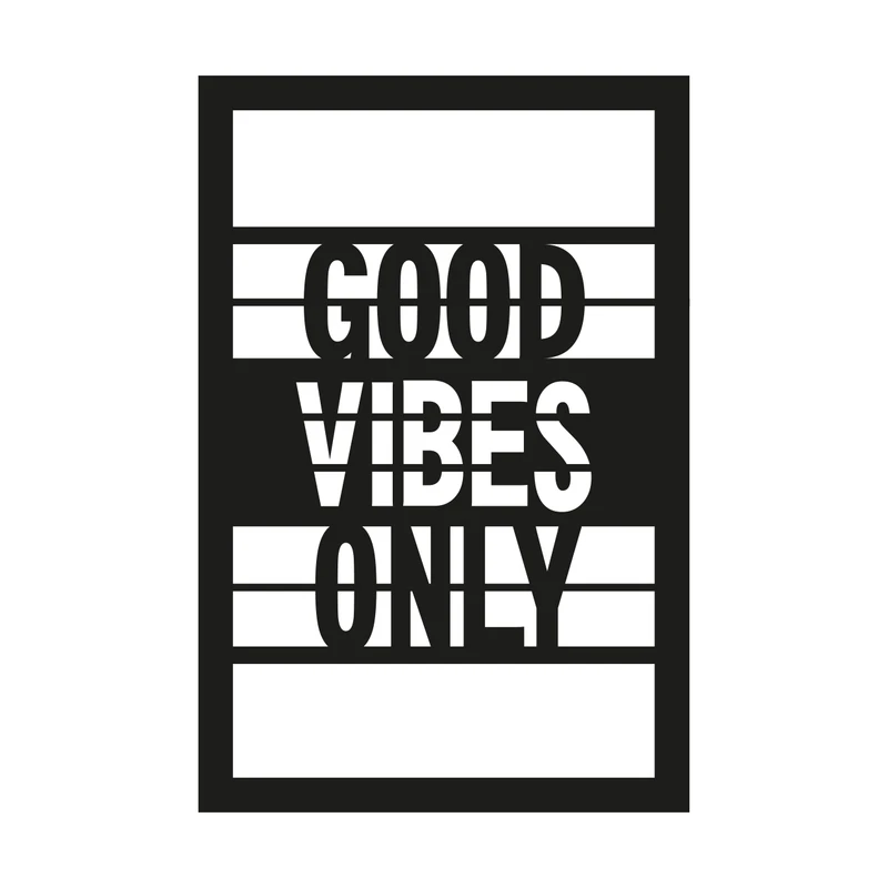 استیکر ناویا مدل good vibes only