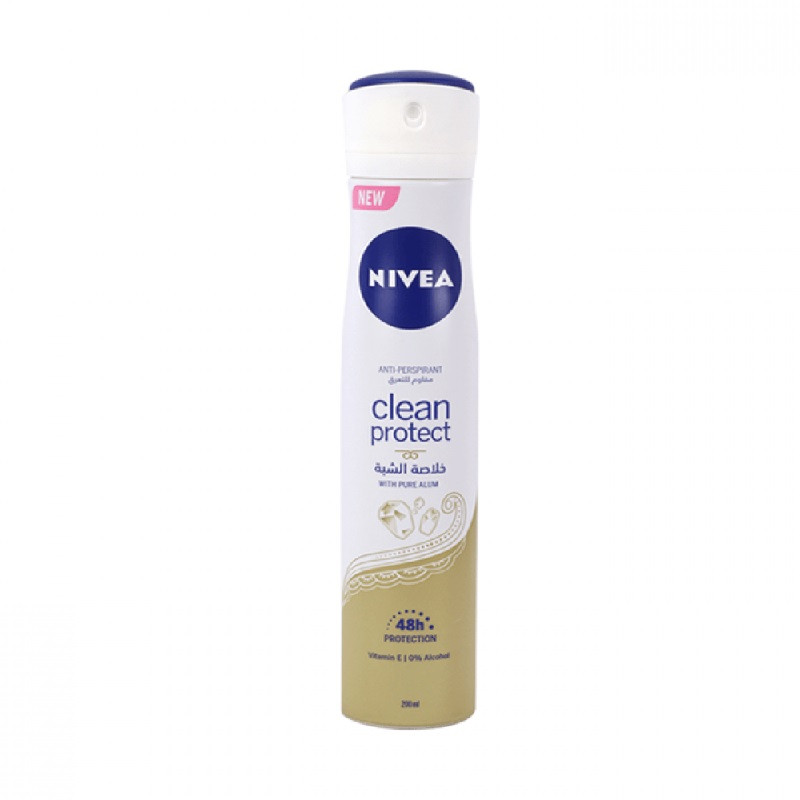 اسپری خوشبو کننده بدن زنانه نیوآ مدل clean_protect حجم 150 میلی لیتر