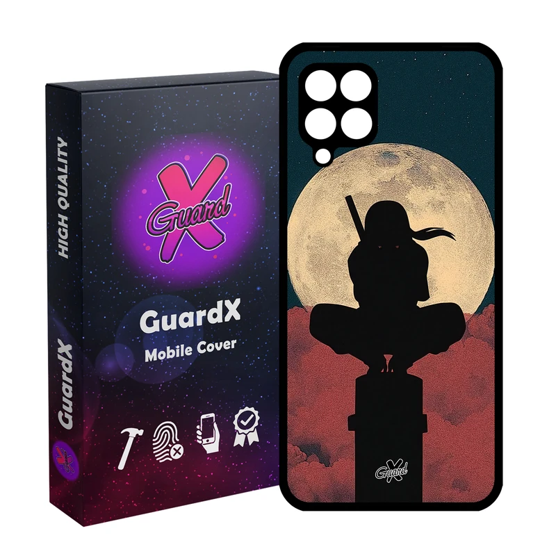 کاور گارد ایکس طرح ایتاچی انیمه مدل Glass10558 مناسب برای گوشی موبایل سامسونگ Galaxy A12/M12/F12