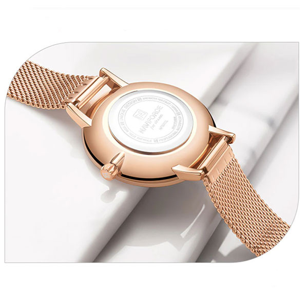 ساعت مچی عقربه ای زنانه نیوی فورس مدل NF5011 RGW