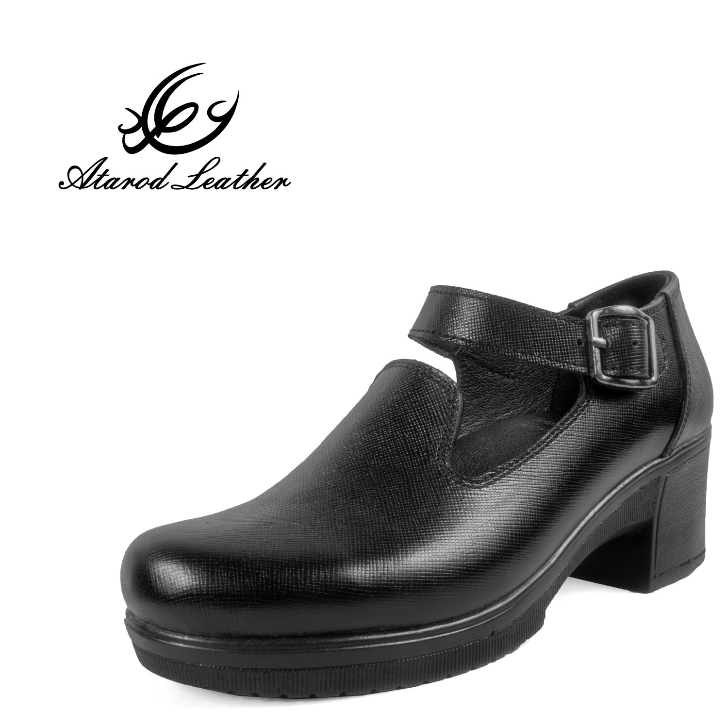 کفش زنانه چرم عطارد مدل چرم طبیعی کد SH260 - - 12