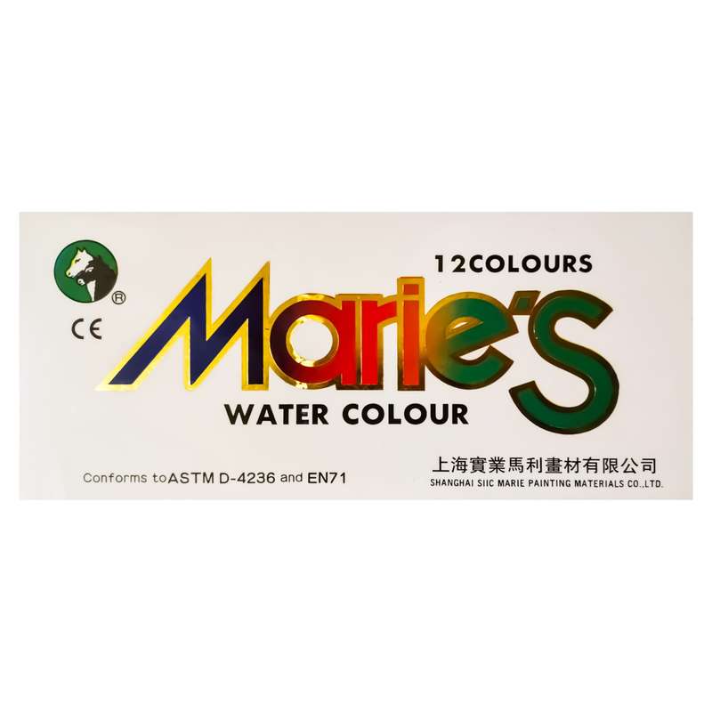 آبرنگ ماریز مدل ARTIST COLOUR بسته 12 عددی آبرنگ ماریز مدل ARTIST COLOUR بسته 12 عددی