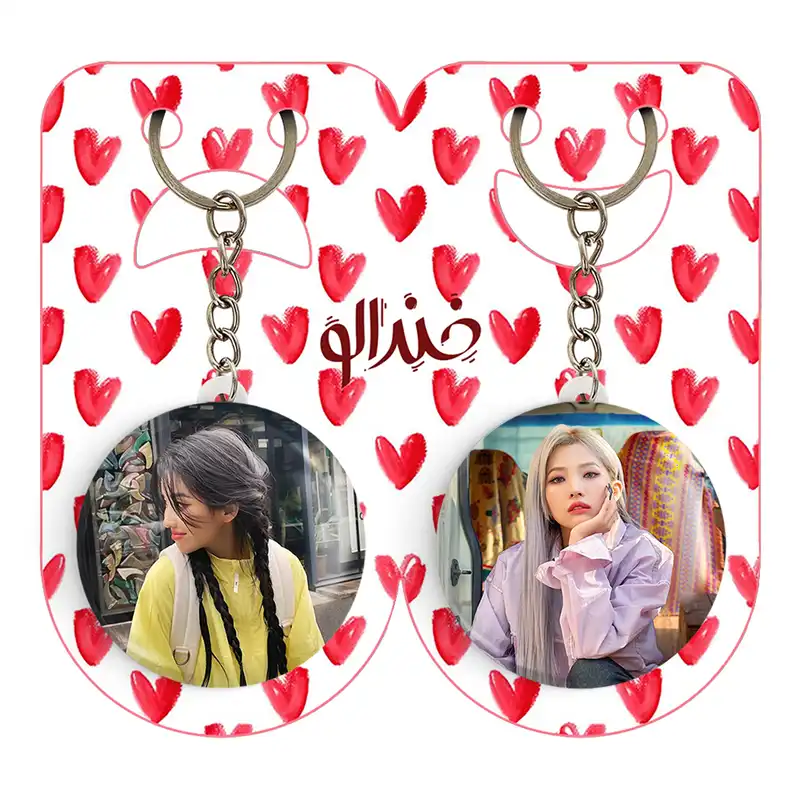 جاکلیدی خندالو مدل سویون گروه جی آیدل GIdle کد 1957019571 مجموعه 2 عددی