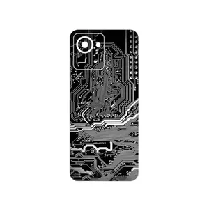 MAHOOT Black_Printed_Circuit_Board Cover Sticker for Realme C30s