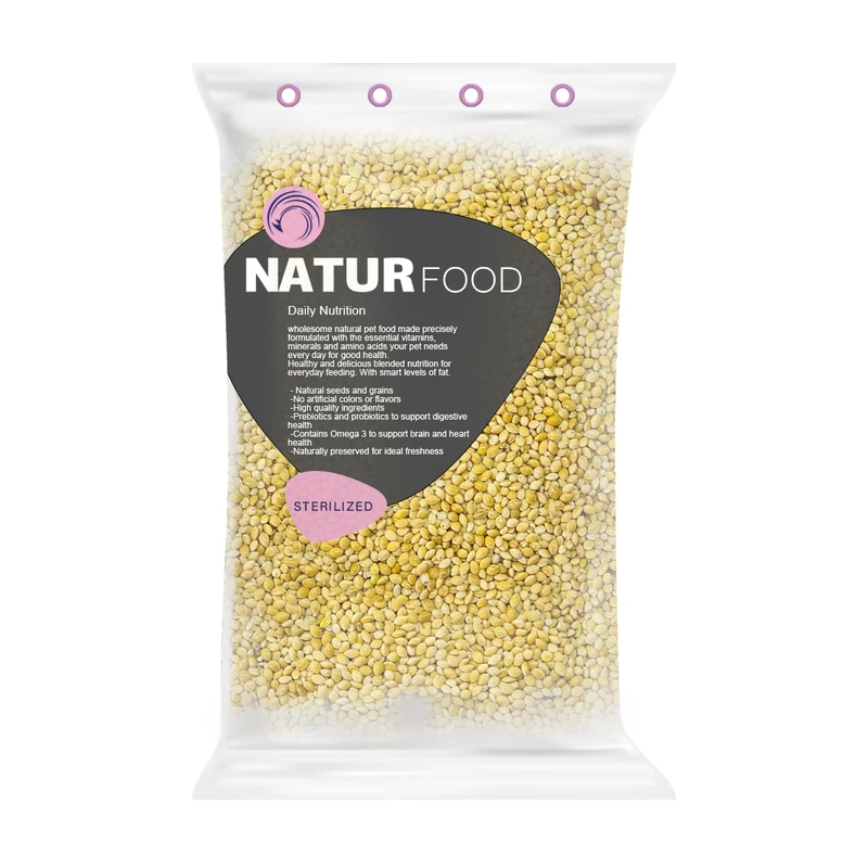 غذای پرندگان و‌ جوندگان نیچر فود مدل ارزن درشت ایرانی وزن 3 کیلوگرم