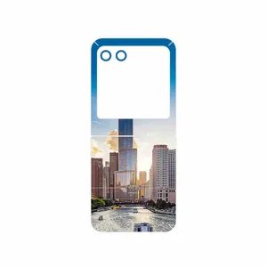 MAHOOT City of Chicago Cover Sticker for Motorola Razr 40 Ultra