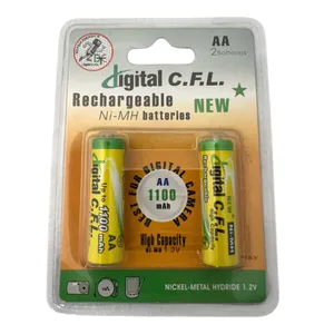 باتری قلم شارژی سی اف ال مدل +ER بسته دو عددی 