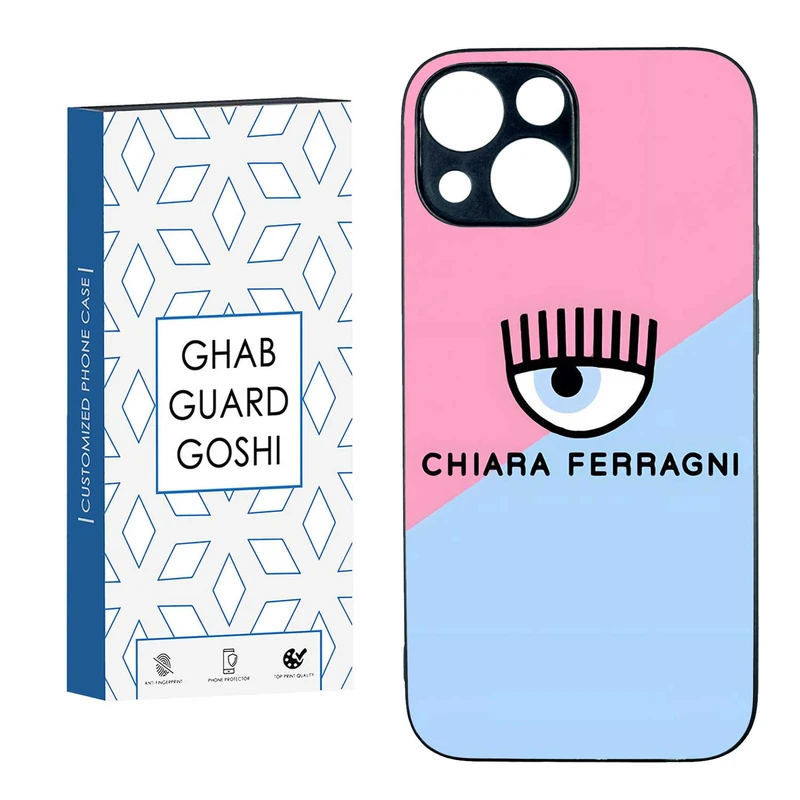 کاور قاب گارد گوشی طرح چشم کد TPU-001 مناسب برای گوشی موبایل اپل IPHONE 13 MINI