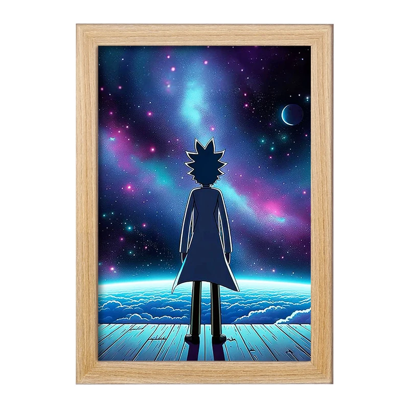تابلو خندالو مدل ریک و مورتی (Rick and Morty) کد F4170