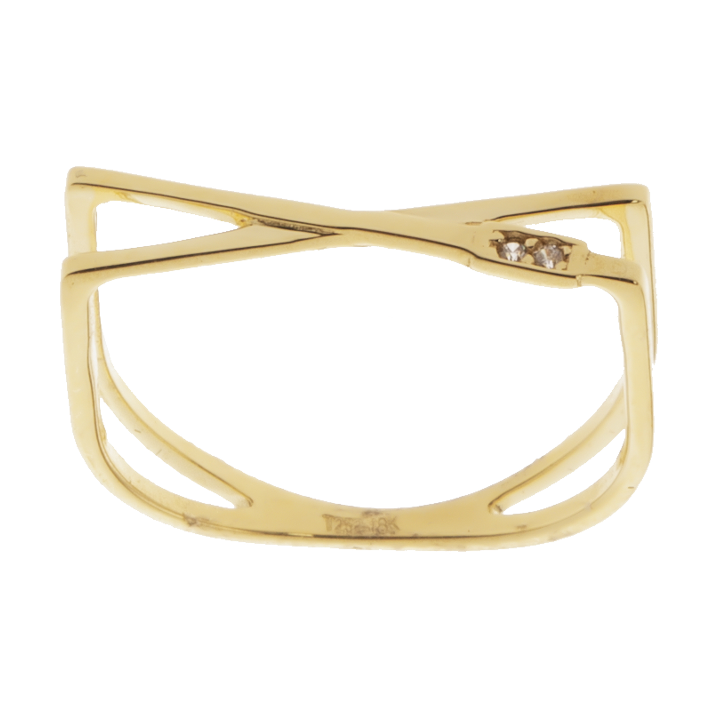 انگشتر طلا 18 عیار زنانه مایا ماهک مدل MR0585