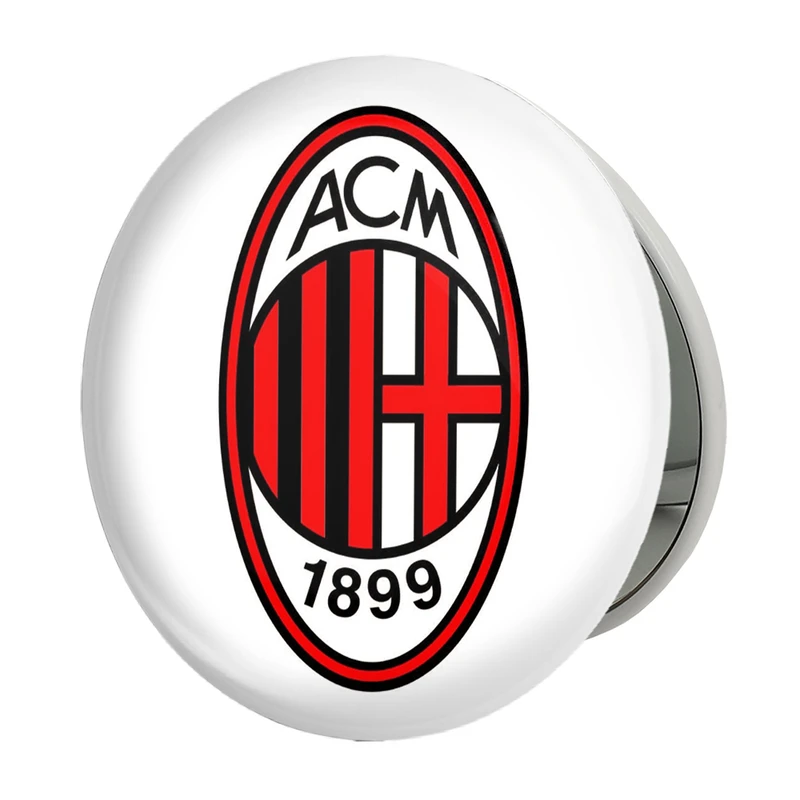 آینه جیبی خندالو طرح باشگاه آث میلان مدل تاشو کد 27221 