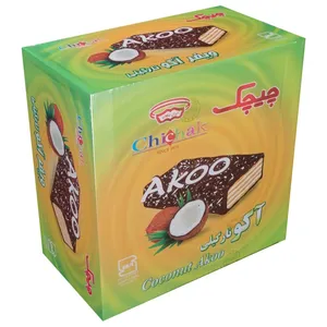 ویفر آکو نارگیلی چیچک - 30 گرم بسته 24 عددی 