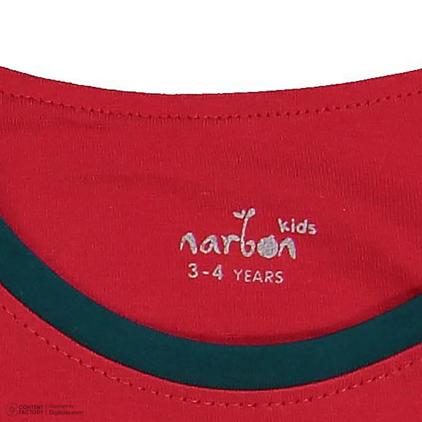 ست تی شرت و شلوار بچگانه ناربن مدل 1521490 رنگ قرمز -  - 7