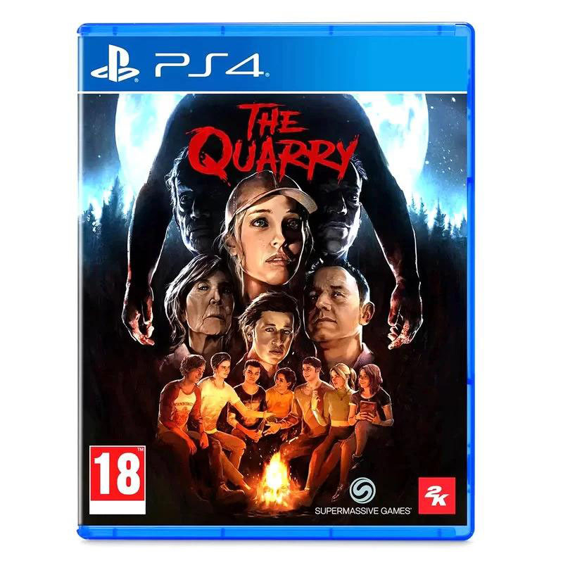 بازی The Quarry نسخه دیسک بلوری مخصوص PS4