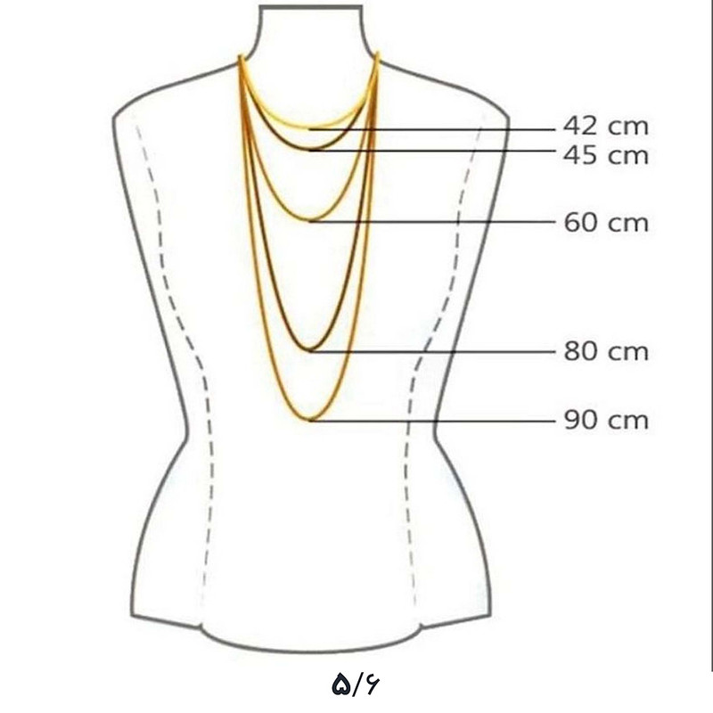 زنجیر نقره مردانه مدل ترک کد ZR_0056