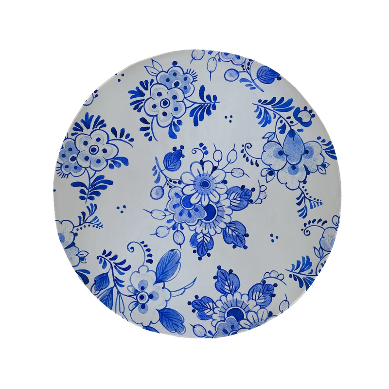 پادری مدل دایره طرح گل کد 5392 سایز 90 × 90 سانتی متر 