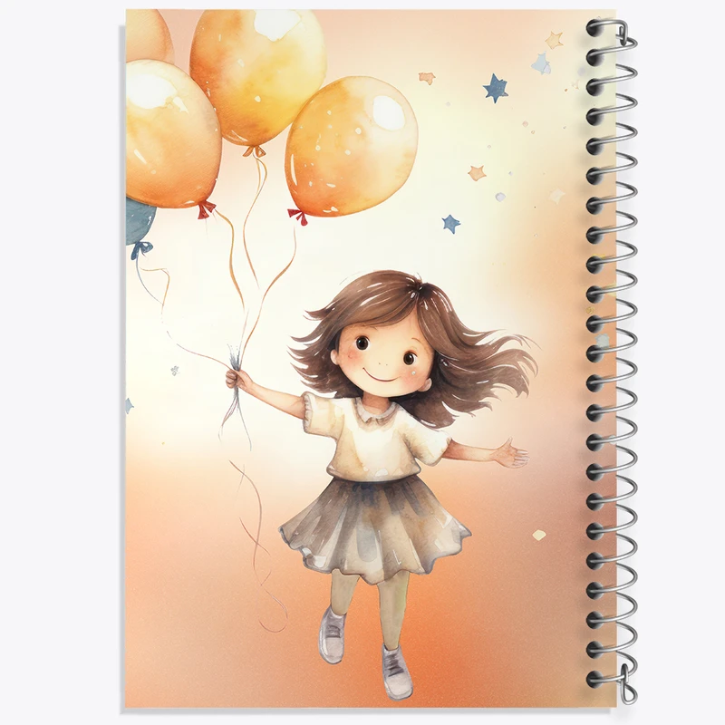 دفتر مشق 50 برگ خندالو طرح دخترانه کد N2210