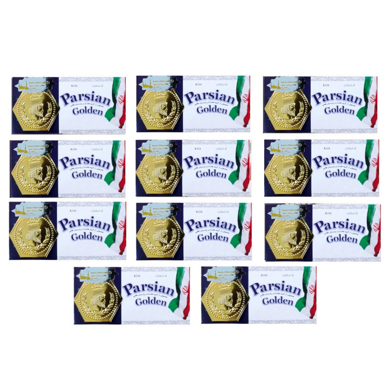 سکه طلا گرمی 18 عیار مدل پارسیان آفرینش k050 مجموعه 11 عددی