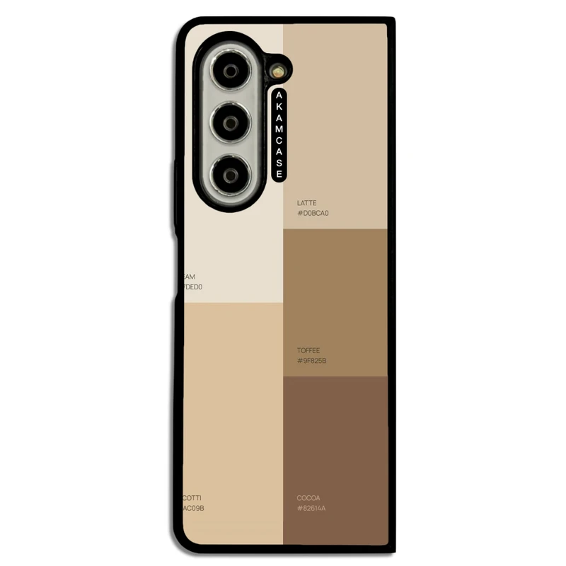 کاور آکام مدل AMC-WSGZFOLD5-CREAMY-11 مناسب برای گوشی موبایل سامسونگ Galaxy Z Fold 5