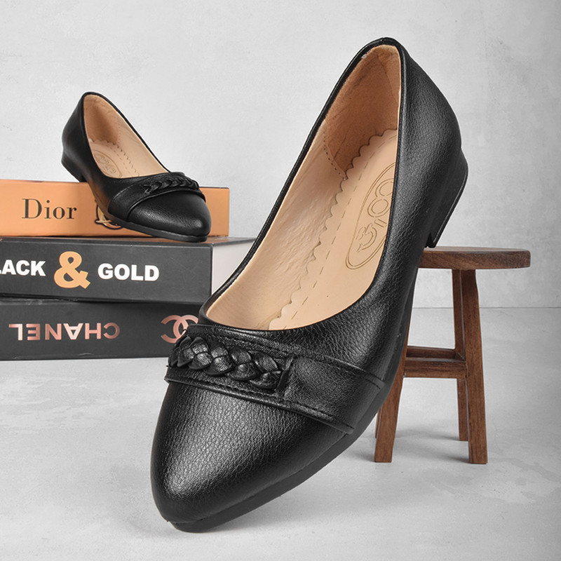 کفش زنانه مورتی مدل بند بافتی BK.2826