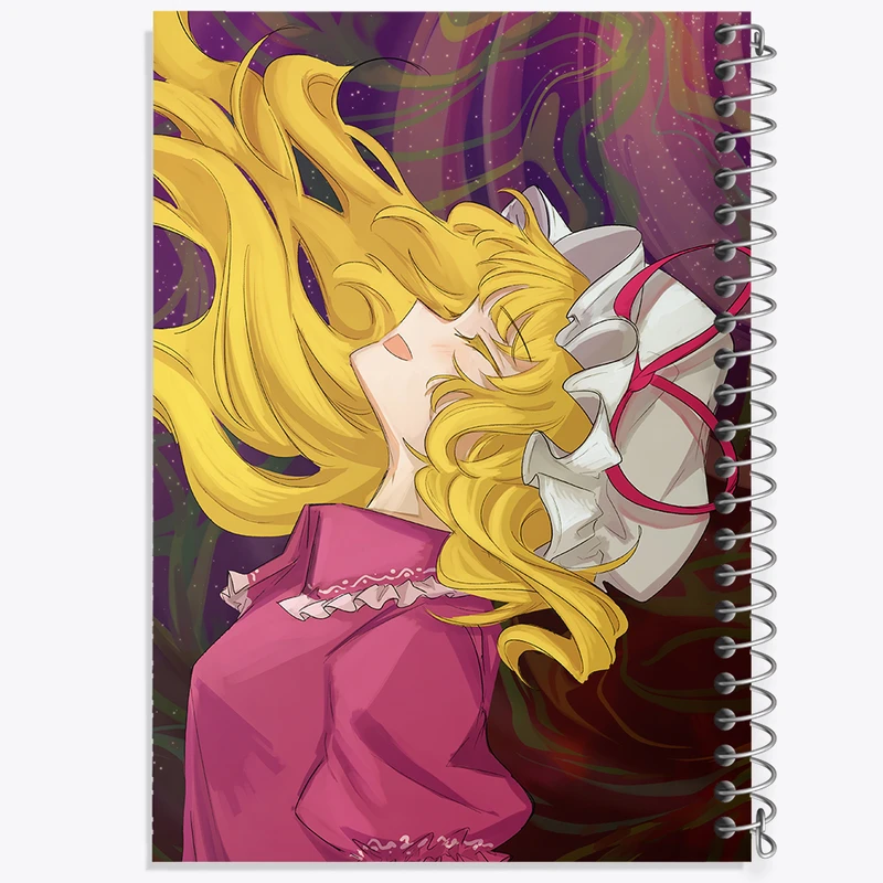 دفتر شطرنجی 50 برگ خندالو مدل بازی توهو (Touhou) کد 35794